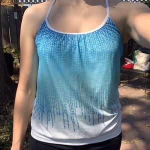 Prana Meadow Tank Top in Cove Cascade